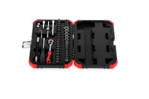 GEDORE R49003046 Dopsleutelset 1/4" 4-14mm 46 stuks