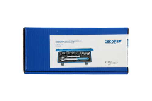GEDORE D 19 KMU-20 Dopsleutelset 1/2"