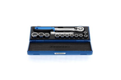 GEDORE D 19 KMU-20 Dopsleutelset 1/2"