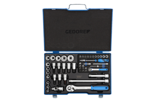 19 V20 U-10 Dopsleutelset 1/4"+1/2" 50-delig 4-30 mm