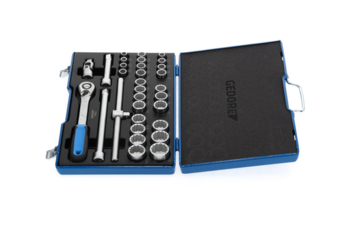 D 19 XMAU-20 Dopsleutelset 1/2" 31-delig