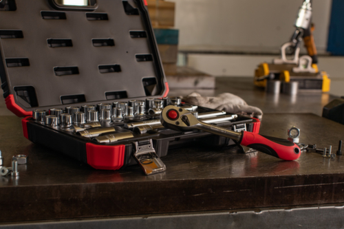 GEDORE R69003024 Dopsleutelset 1/2" 10-32mm 24 stuks