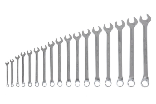 GEDORE 1 B-017 Combinatiesleutelset 17 stuks 6-22 mm