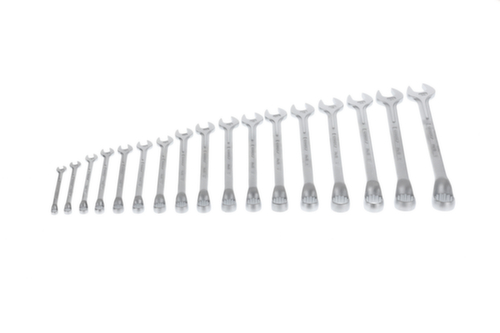 GEDORE 1 B-017 Combinatiesleutelset 17 stuks 6-22 mm