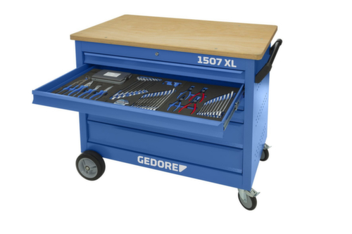 GEDORE 1507 XL 40200 Rolwerkbank met 6 laden