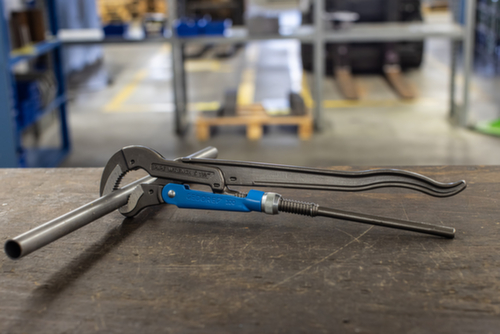 GEDORE 100 1.1/2 Zware driepunts-pijptang ECK-SCHWEDE-snap 1.1/2"