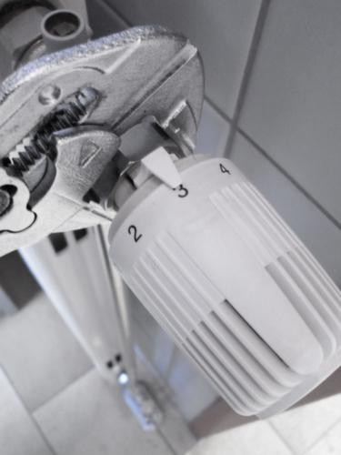 183 10 TC Sleuteltang 10" TC met gedipte handgrepen