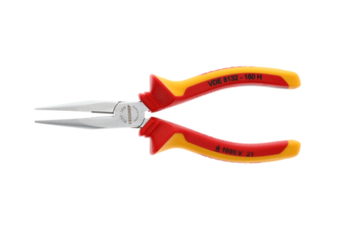 VDE 8132-160 H VDE Platneus tang met mantelisolatie 160 mm