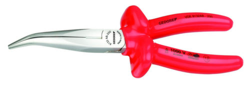 VDE 8132 AB-200 VDE Platneus tang met gedipte isolatie 200 mm