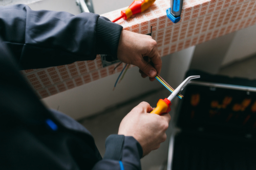 VDE 8132 AB-160 H VDE Platneus tang met mantelisolatie 160 mm