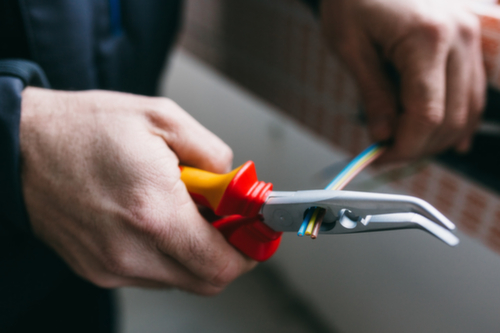 VDE 8132 AB-160 H VDE Platneus tang met mantelisolatie 160 mm