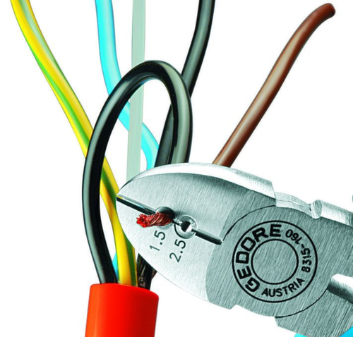 8315-160 JC Draadstripping zijkniptang 160 mm 2K handgreep