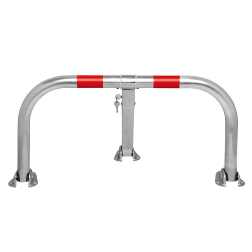 Inklapbare parkeerbeugel SESAM, hoogte 455 mm, voor vastschroeven