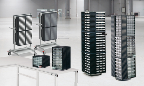 Treston Draaistandaard voor magazijn naar keuze