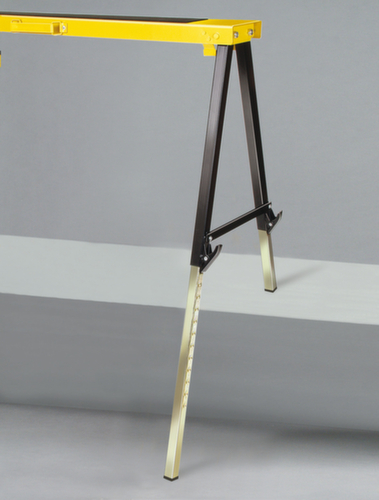 Brennenstuhl In hoogte verstelbare werkbok MB 120KH, draagvermogen 120 kg, metaal