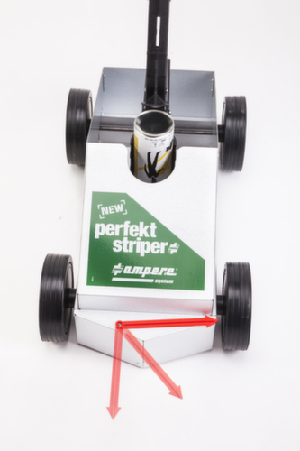 Vloermarkeerinrichting New Perfekt Striper® voor spuitverf