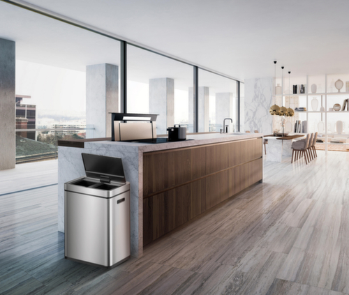 Pedaalemmer EKO met beschermlaag tegen vingerafdrukken, 2 x 30 l