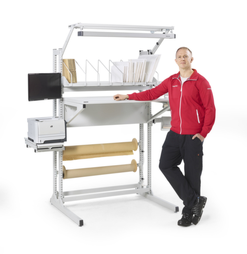 Treston In hoogte verstelbare werktafel Quick Edge