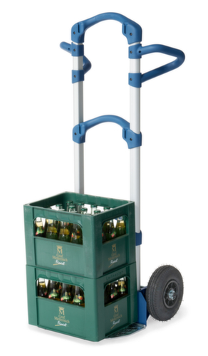 fetra Extra lichte alu-krattensteekwagen Wuppi, draagvermogen 200 kg, lucht banden