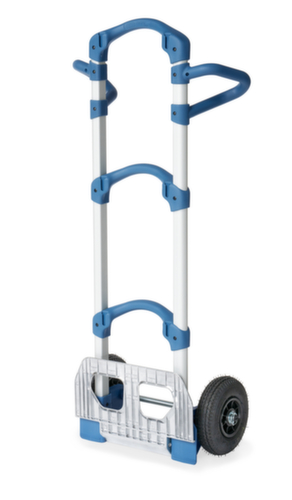 fetra Extra lichte alu-krattensteekwagen Wuppi, draagvermogen 200 kg, lucht banden