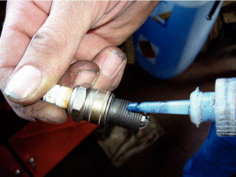 KS Tools Spark plug thread repair set