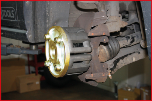 KS Tools Tool set for compact wheel bearing assembly VAG