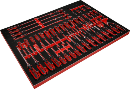 KS Tools Screwdriver set in foam insert