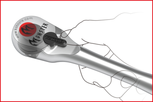 KS Tools 1/2" Monster reversible ratchet