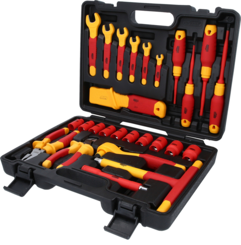KS Tools Insulated tool set for hybrid and electric vehicles