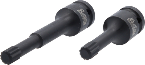 KS Tools 1/2" special power bit socket set multi-tooth