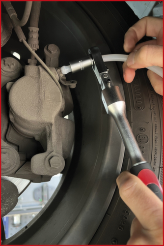 KS Tools Brake bleeding wrench set for VAG