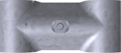 Schake Verbindingsklem voor mobiel hek