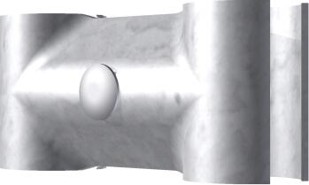 Schake Verbindingsklem voor mobiel hek