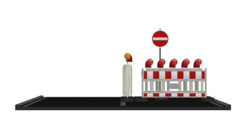 Schake Bodemplaat voor afzethek