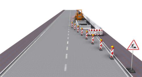 Schake Bodemplaat voor afzethek