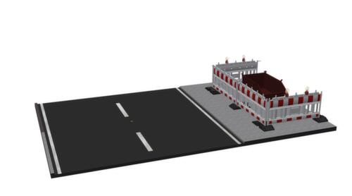 Schake Bodemplaat voor afzethek