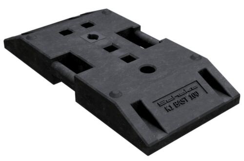 Schake Bodemplaat NOX voor afzethek