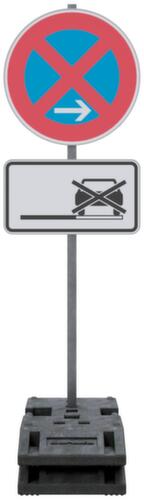 Schake Bodemplaat NOX voor afzethek