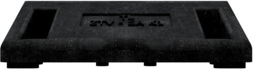 Schake Bodemplaat voor afzethek