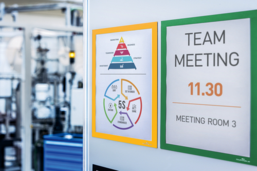 Durable infoframe DURAFRAME® MAGNETIC magnetisch, DIN A4, achterzijde magnetisch