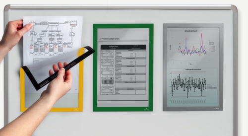 Durable infoframe DURAFRAME® MAGNETIC magnetisch, DIN A4, achterzijde magnetisch