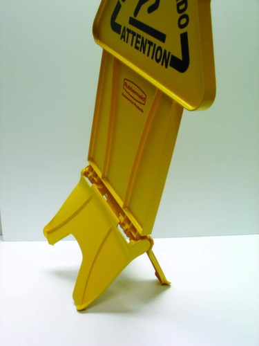 Rubbermaid Waarschuwing combinatie teken "gevaar voor uitglijden, vloeropsteller