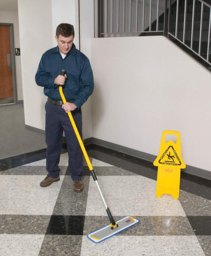 Rubbermaid Waarschuwing combinatie teken "gevaar voor uitglijden, vloeropsteller