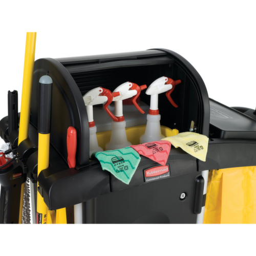 Rubbermaid Afsluitbare reinigingswagen Hygen met vuilniszak