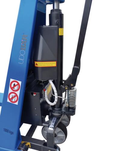 UDOBÄR Elektrische schaarhefwagen, 1000 kg draagvermogen