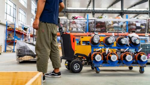 EP Trekker QDD10L, draagvermogen 1000 kg, lucht banden