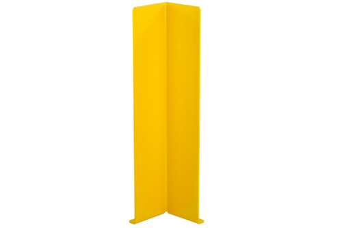 UDOBÄR Aanrijdbeveiliging in geel/zwart, hoogte x lengte 800 x 160 mm