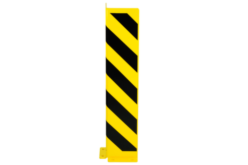 UDOBÄR Aanrijdbeveiliging in geel/zwart, hoogte x lengte 800 x 160 mm