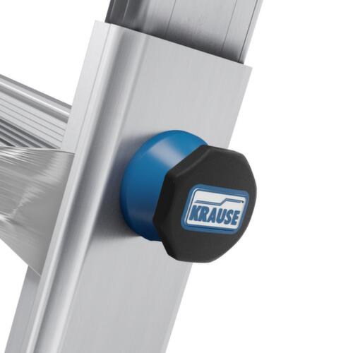 Krause telescopische platformladder STABILO® Professional SkyMatic met rondom lopende balustrade