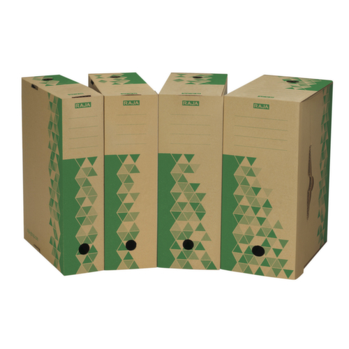 Bruine archiefdozen RAJA 100% gerecycled